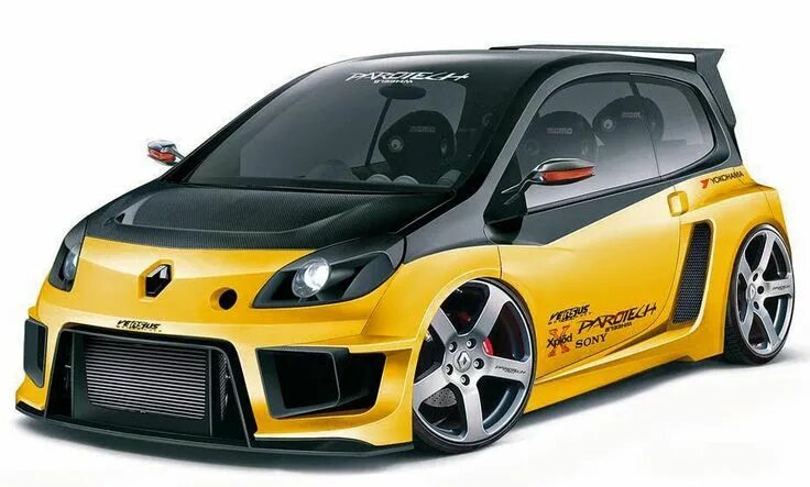 Карт тюнинг рено Twingo Tuning: Renault Twingo II Car and motorcycle design, Top cars, Mini cars