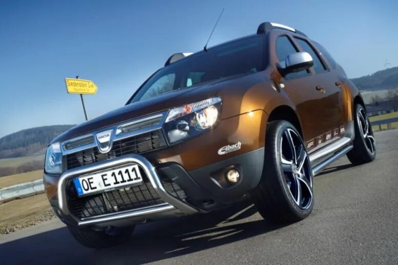 Карт тюнинг рено дастер Eibach and Giacuzzo Design Take on the Dacia Duster Carscoops