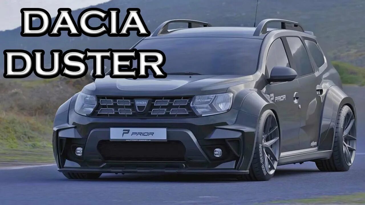 Карт тюнинг рено дастер DACİA DUSTER SPORTİF VE AGRESİF TASARIM - YouTube