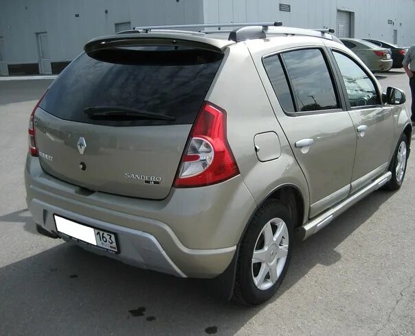 Карт тюнинг спойлер рено сандеро Renault Sandero - Фотография 2 из 5 ВКонтакте