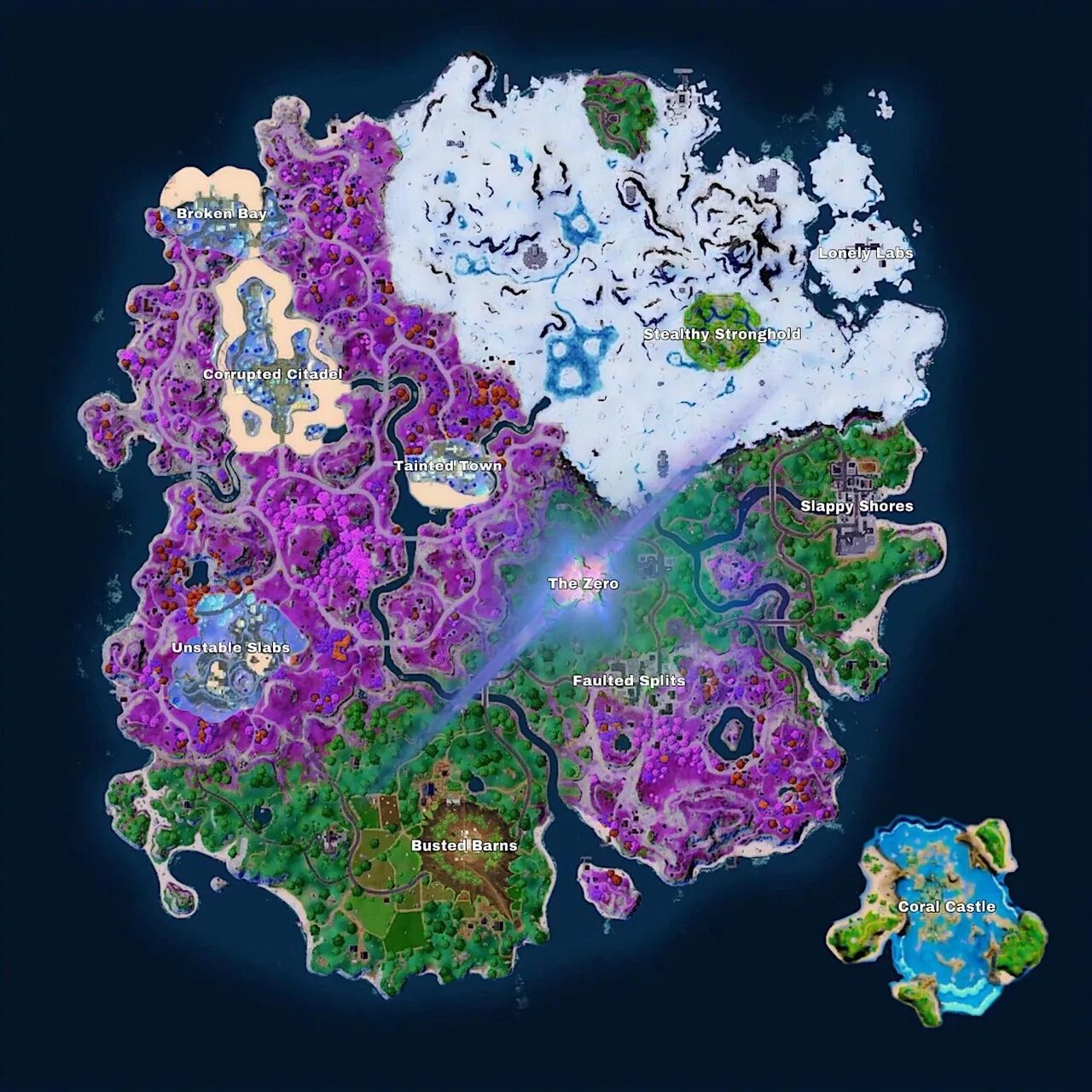 Карта 4 миров фото Concept map of season 2 of chapter 4, rate from 1 to.. 2023 Fortnite Memes // Фо