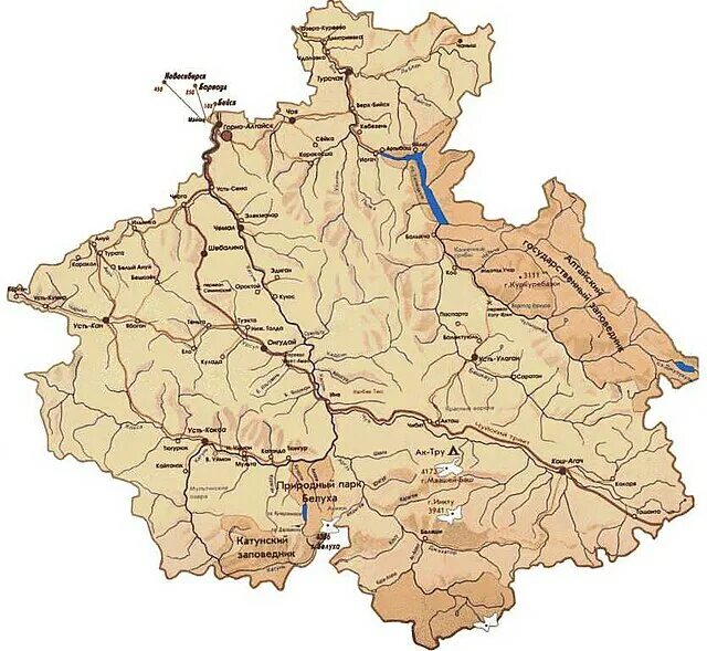 Карта горного алтая фото Лихенофлора Республики Алтай - Википедия