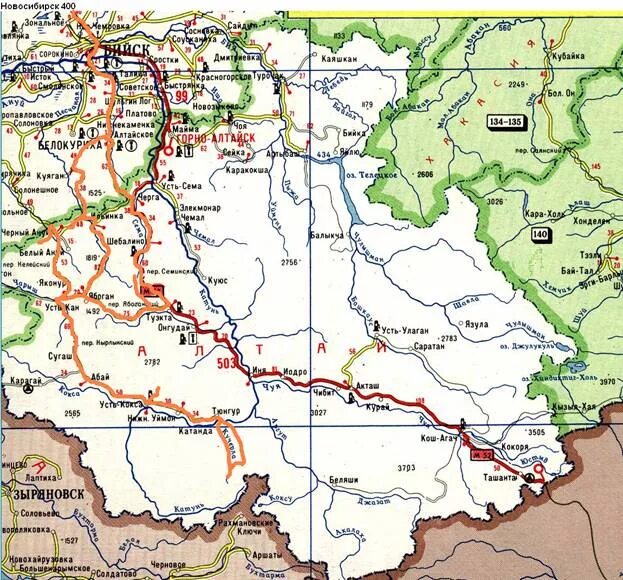 Карта горного алтая фото Карта горного алтая - блог Санатории Кавказа