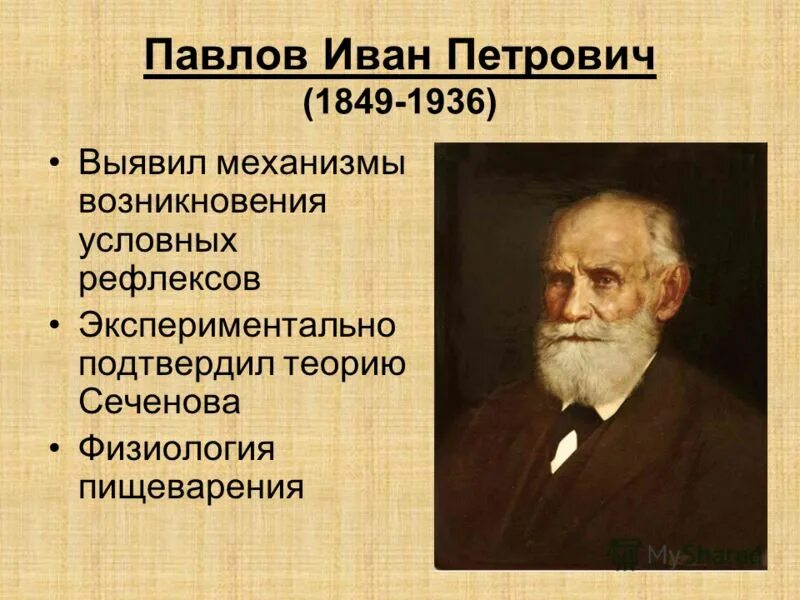 Карта иван петрович павлов в рязани фото Презентация к уроку "науки о человеке и их значение". Науки об организме человек