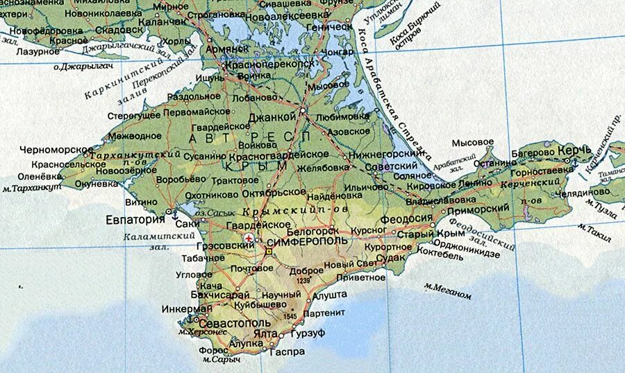 Карта крыма фото с описанием Карта Крыма Карта, Путешествия, Эскиз