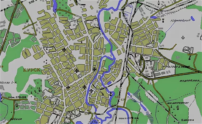 Карта курска сво фото Картинки 50 НА КАРТЕ КУРСК