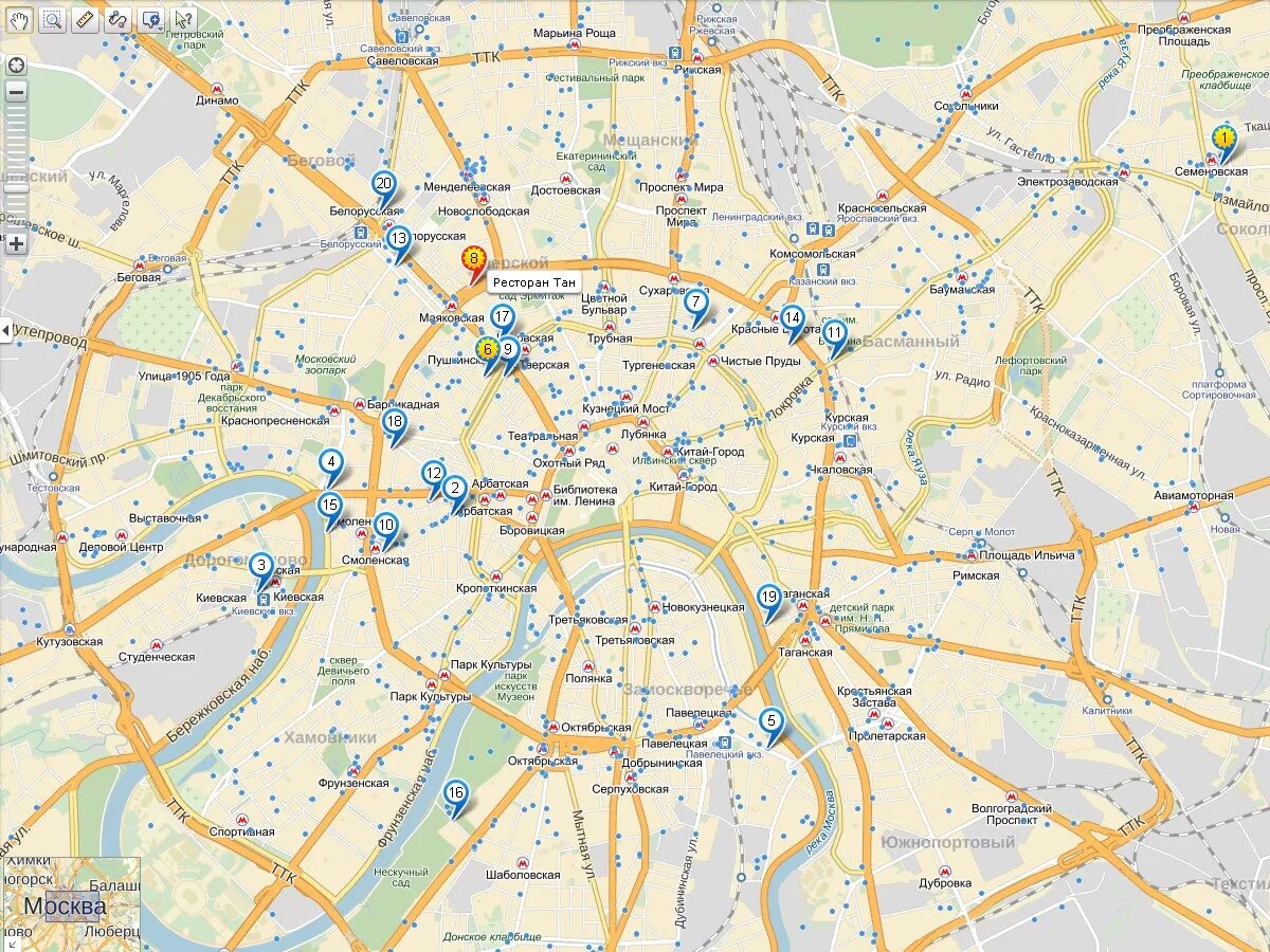Карта москвы схема с домами Как встроить Яндекс и Google карты на сайт Паньшин Групп
