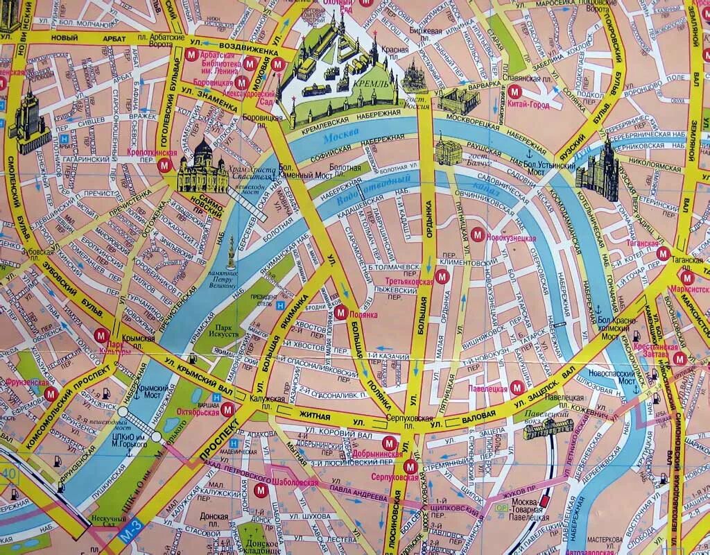 Карта москвы схема с домами Картинки КАРТА МОСКВЫ С МЕТРО И ДОСТОПРИМЕЧАТЕЛЬНОСТЯМИ