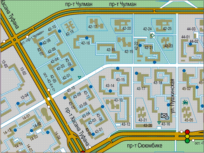 Карта набережных челнов фото Школы набережные челны на карте
