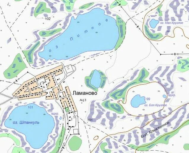 Карта озер фото Озеро