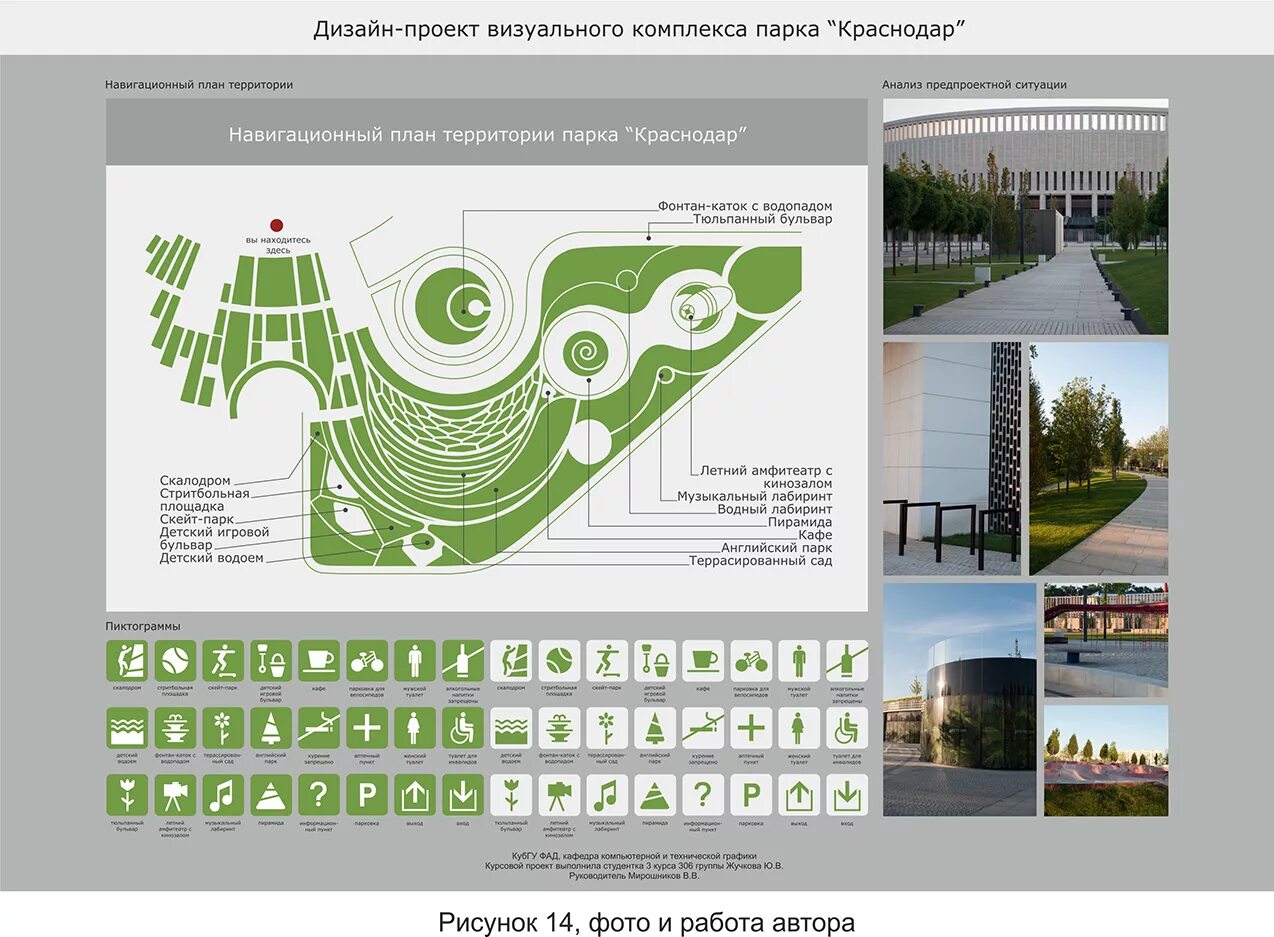 Карта парка галицкого в краснодаре схема расположения План парка галицкого - блог Санатории Кавказа
