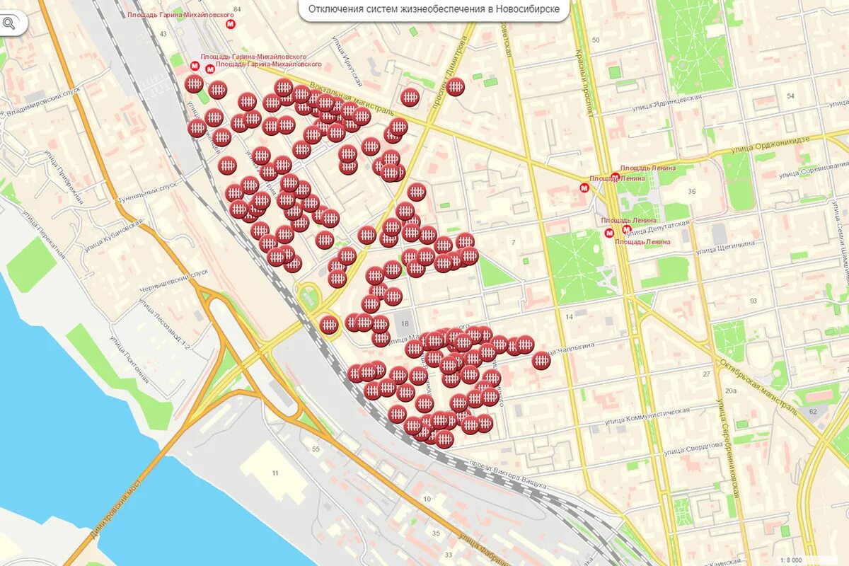 Карта подключения отопления в новосибирске В центре Новосибирска на день отключили отопление: все идет по плану - МК Новоси