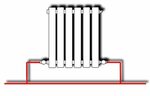 Карта подключения отопления в великом новгороде 2024 Однотрубная обвязка отопления