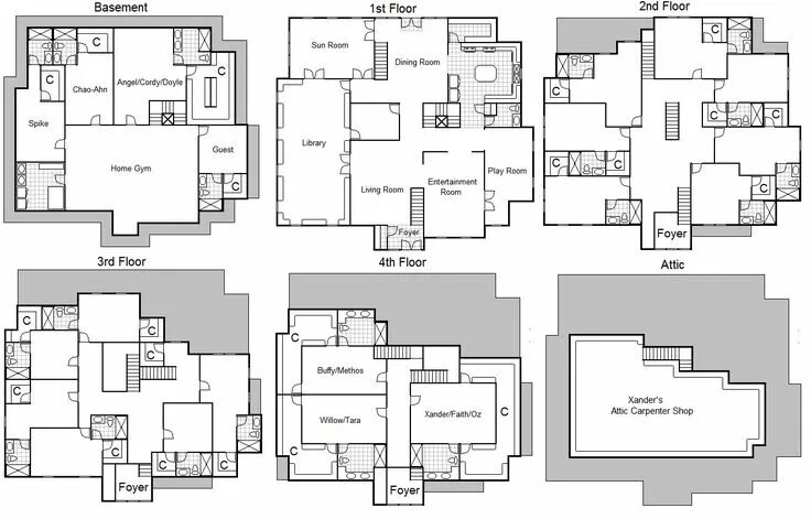 Карта схема домов jhmrad.com - Browse photos of home ideas charmed house floor plans with resoluti