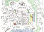 Карта схема расположения Простая схема карты