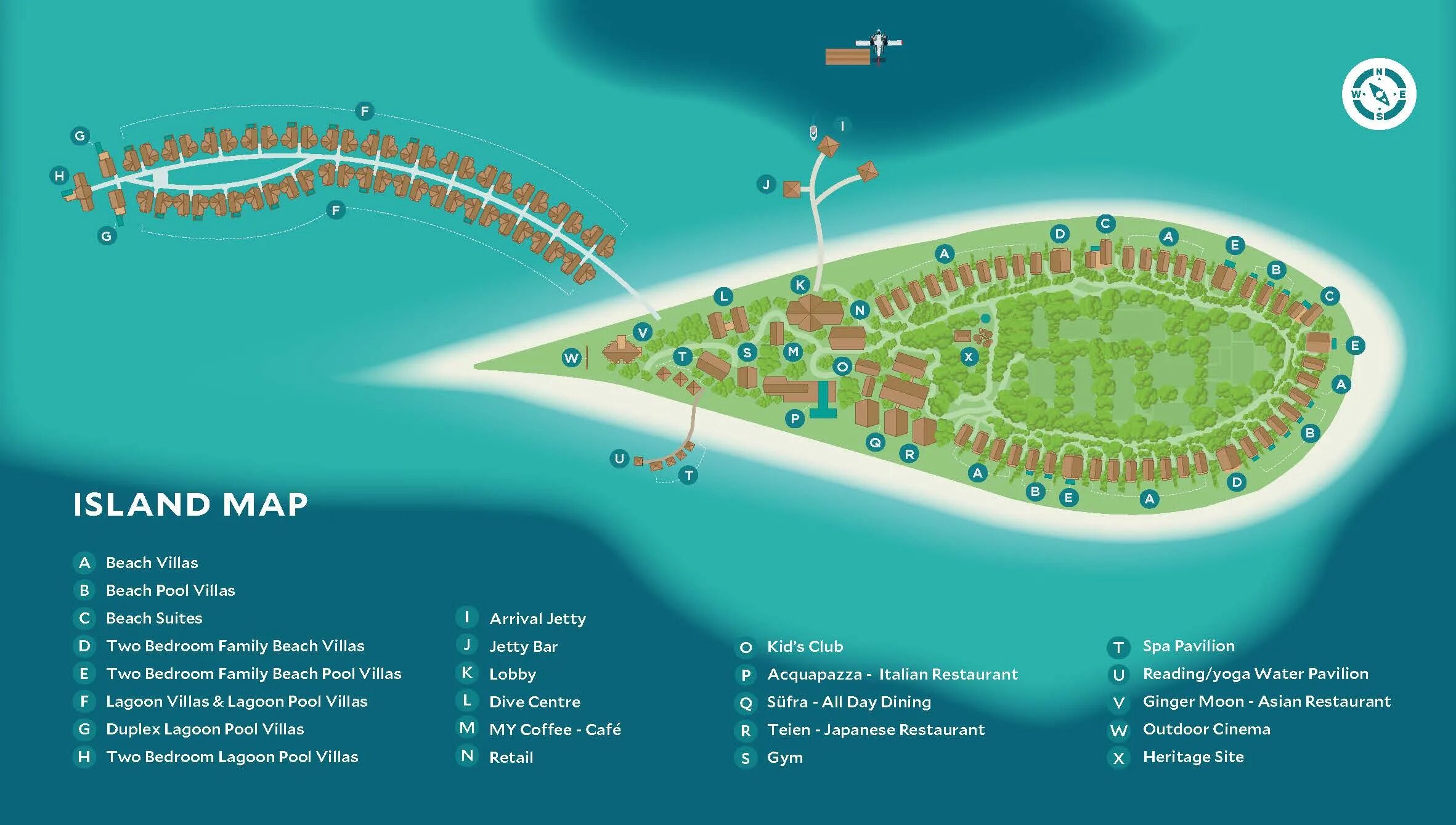 Карта схема расположения Туроператор Планета Travel - Санкт-Петербург - Cora Cora Maldives 5