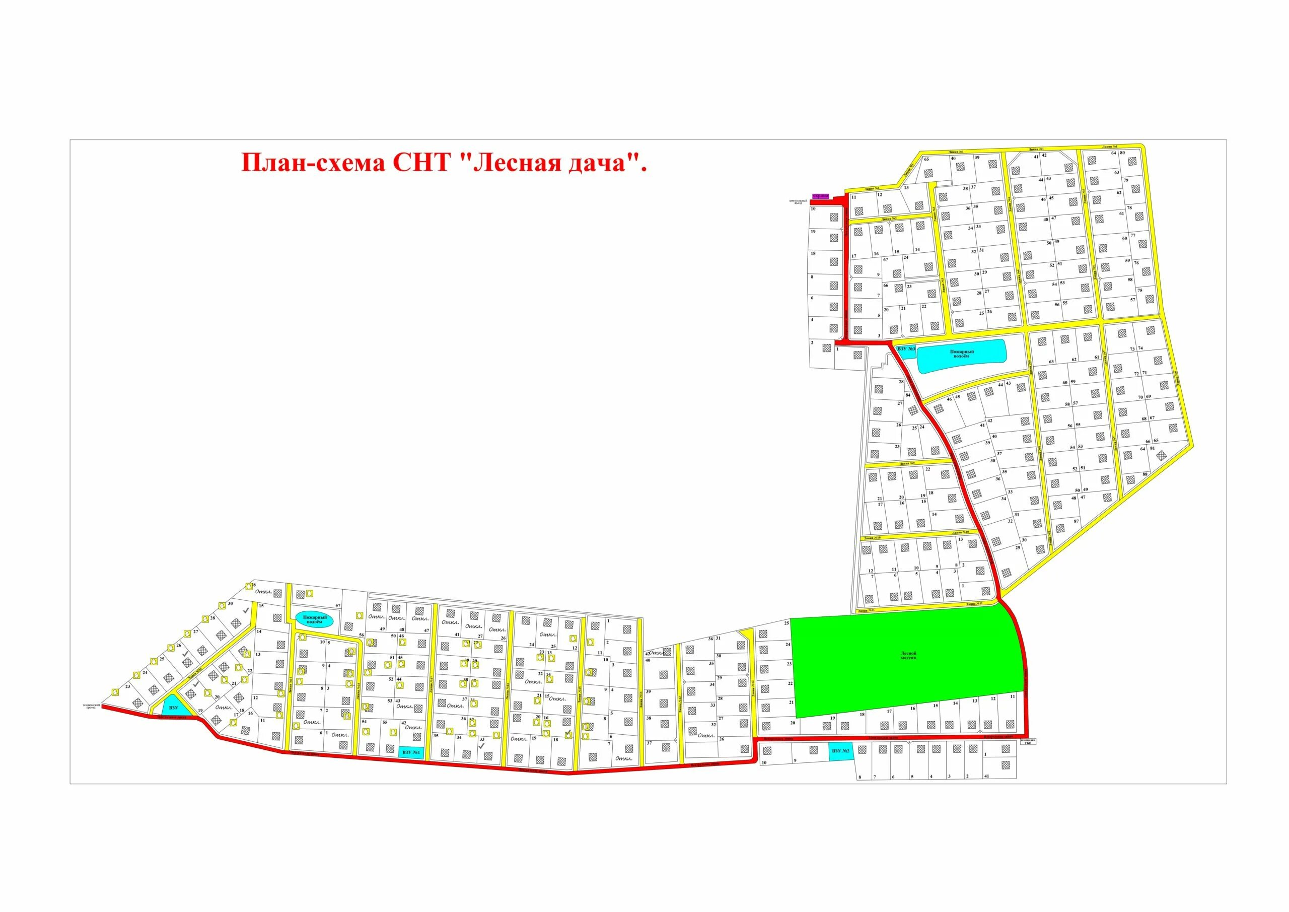 Карта схема снт питеренка расположение участков Генплан и схема СНТ - СНТ "Лесная дача"