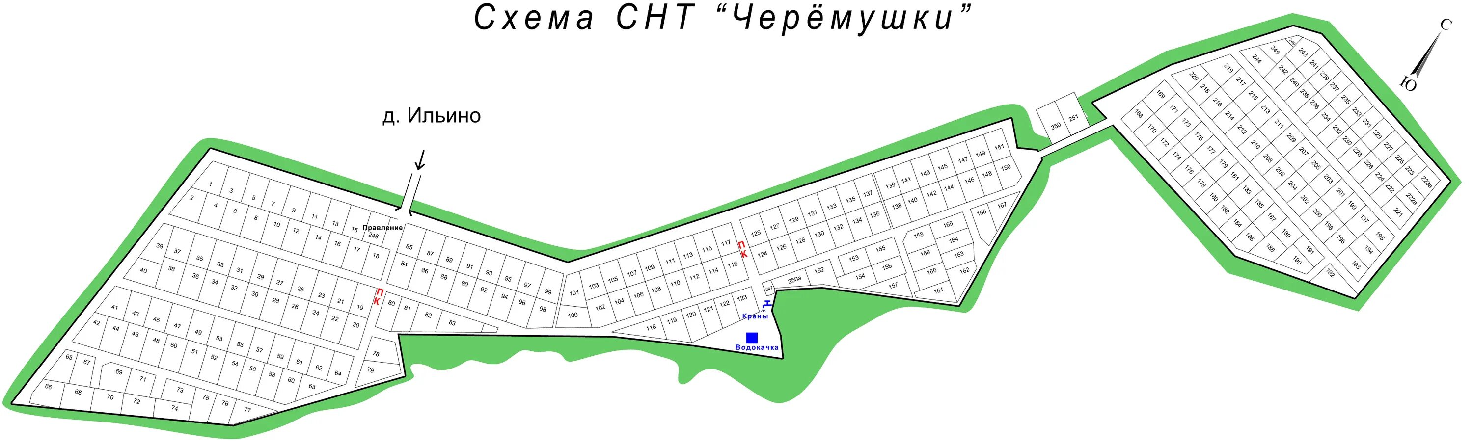 Карта схема снт питеренка расположение участков Снт ховрино 1 схема