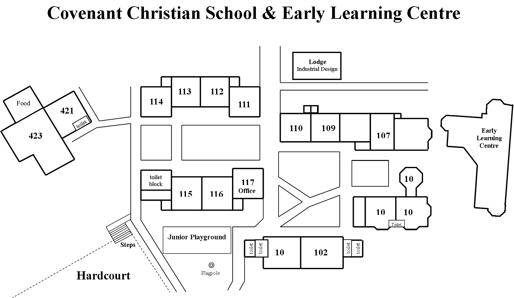 Карта школы фото Map of School - Covenant Christian School