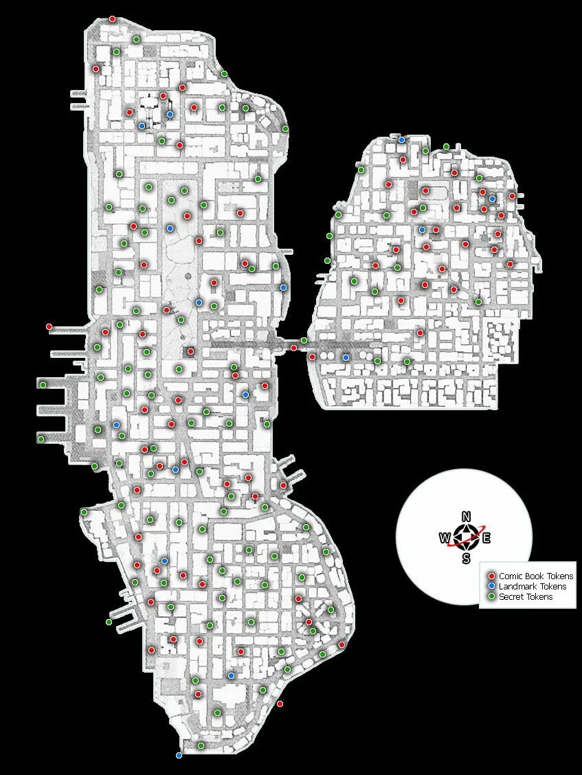 Карта скрытых фото в человеке пауке Ultimate spiderman, Map, Spiderman