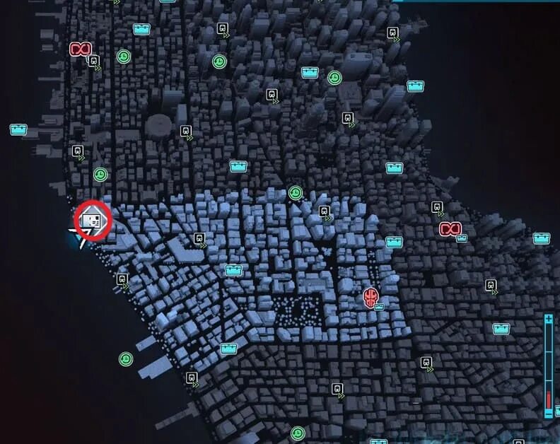 Карта скрытых фото в человеке пауке Spider-Man: Miles Morales Postcard Locations Guide