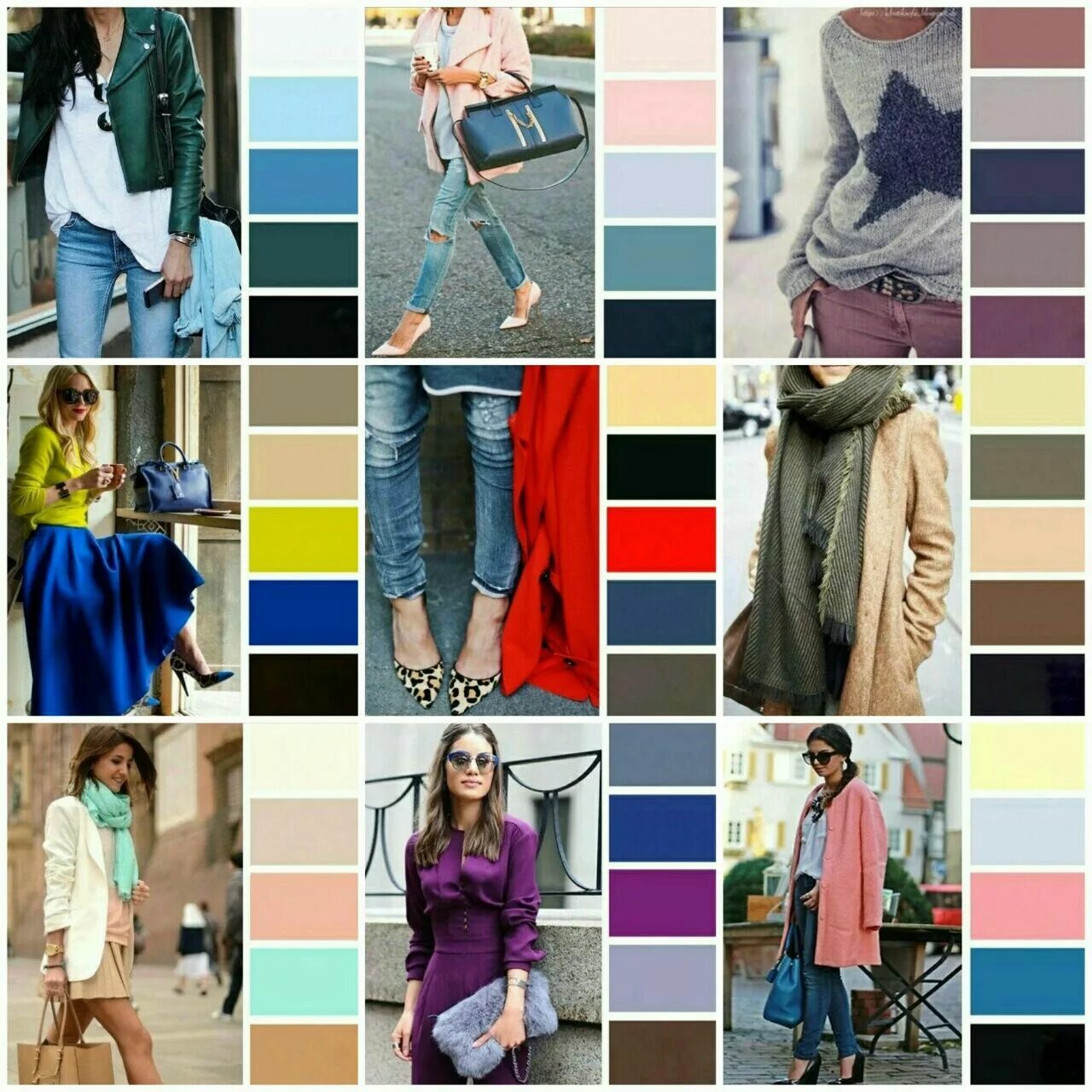 Карта сочетания цветов в одежде яркий гамин Color combinations for clothes, Color trends fashion, Colour combina