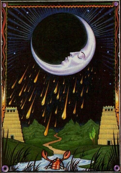 Карта таро луна фото Card from New Palladini Tarot Deck in 2022 Tarot cards art, Tarot decks, Tarot a