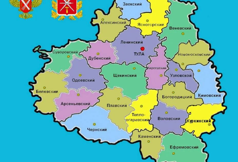 Карта тульской области фото Тула регион - блог Санатории Кавказа