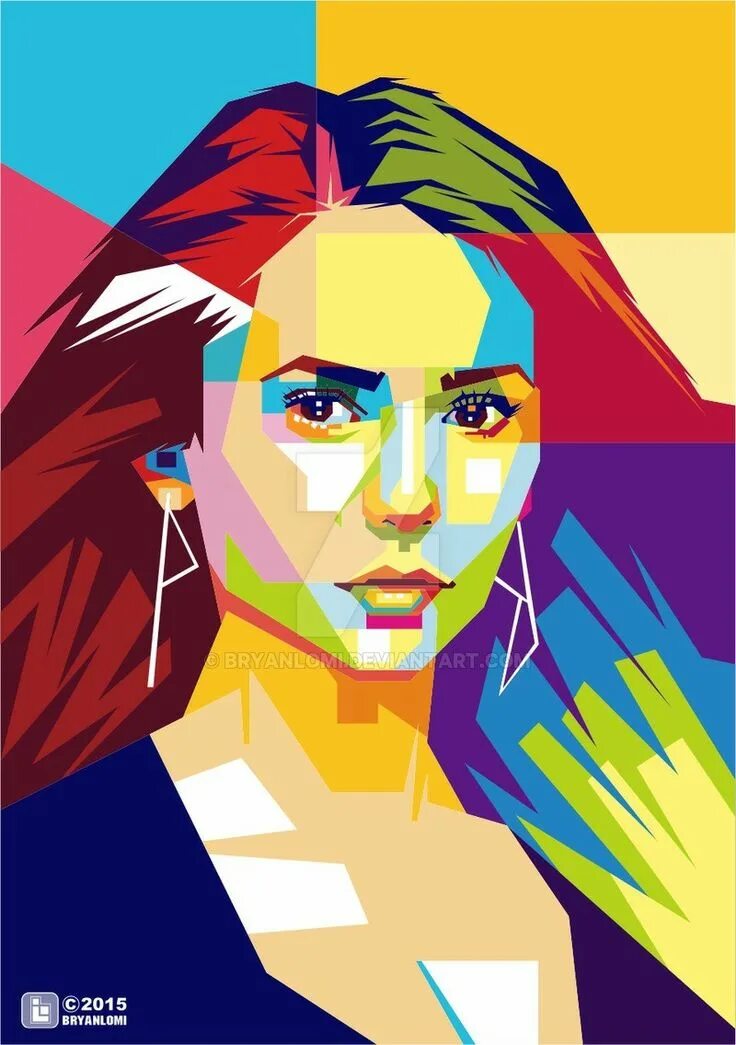 Картина по фото в стиле поп арт Pin by Birgit Rosner on Unterricht Pop art, Pop art portraits, Art