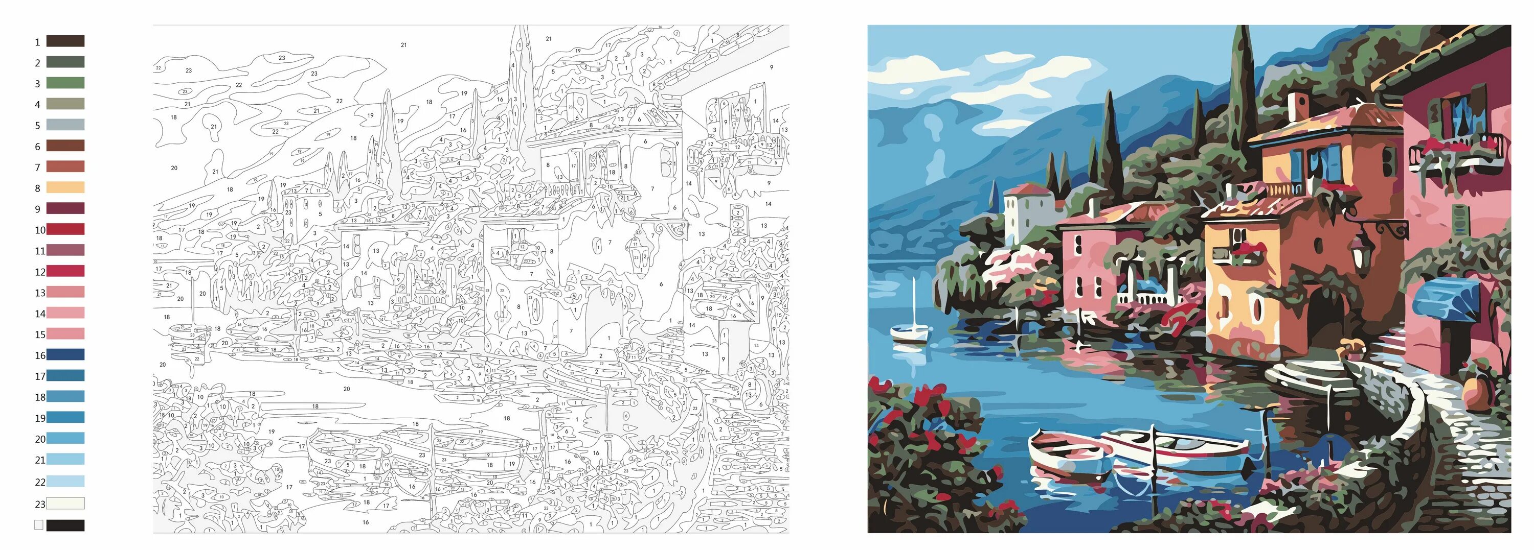 Картина по номерам найти по фото Számos kifestő Disegni da colorare, Disegni, Colori