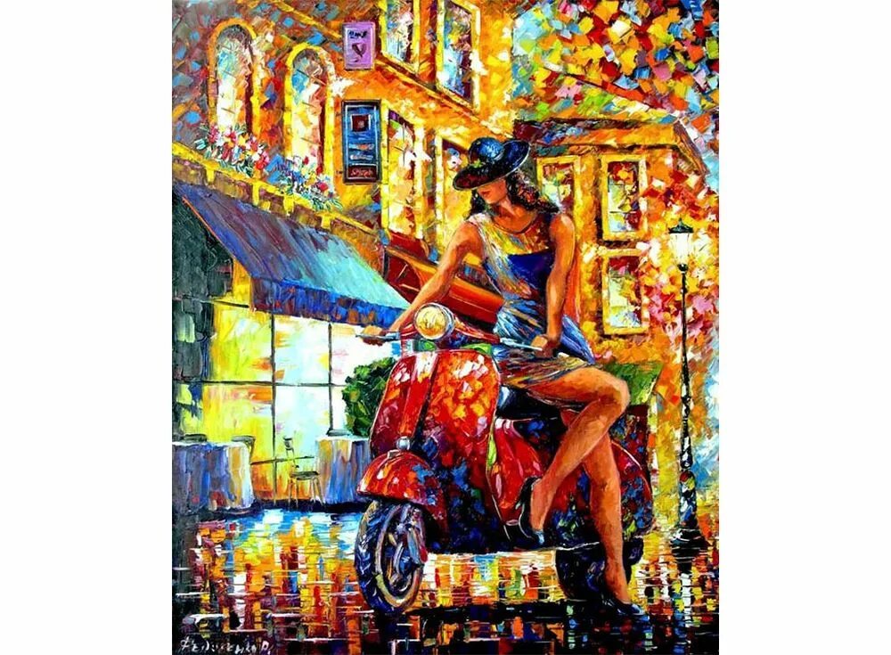 Картина по номерам по фото Картина по номерам Paintboy Original Итальянский стиль, 40x50 см - купить в Моск