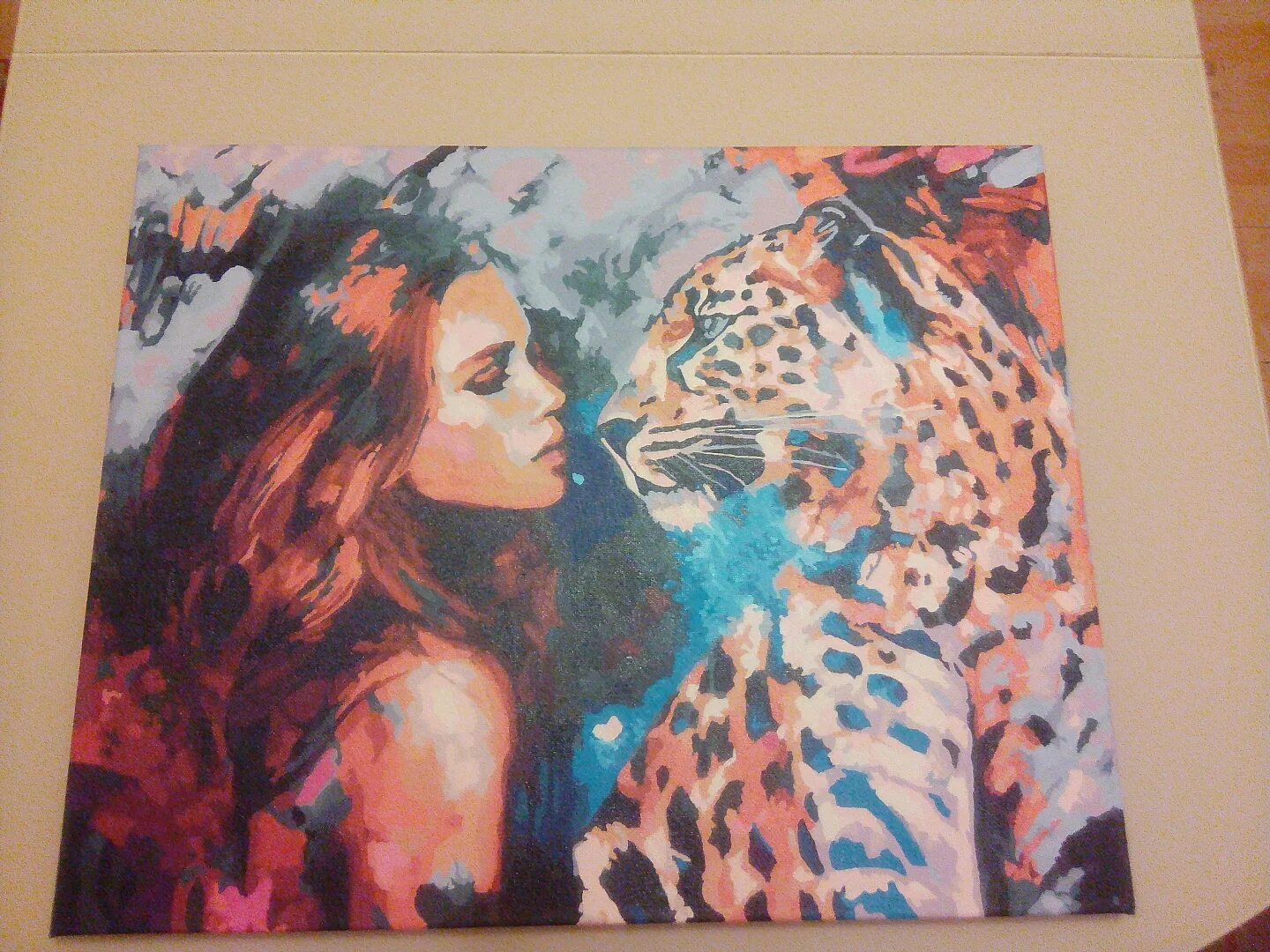 Картина по номерам по фото краснодар Картина по номерам "Зеркало души" GX21962/PK6013 Paintboy (Premium) 40x50 - купи