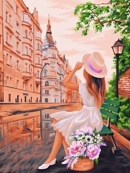 Картина по номерам по фото заказать ярославль Картина, 50 х 40 см - купить по низкой цене в интернет-магазине OZON (489035203)