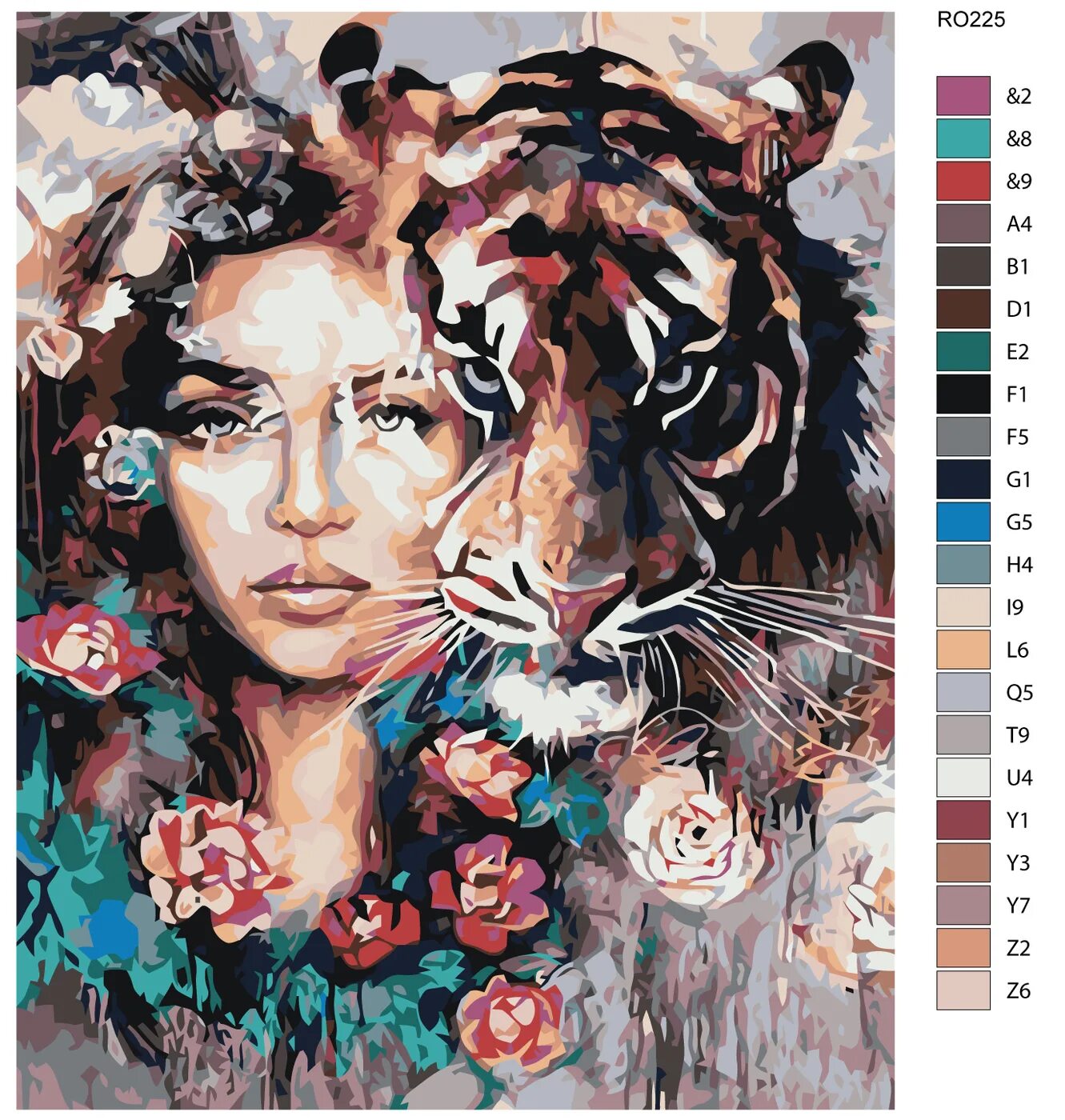 Картина по номерам по вашему фото Картина по номерам,"Живопись по номерам", 48 x 60, RO225 - купить с доставкой по