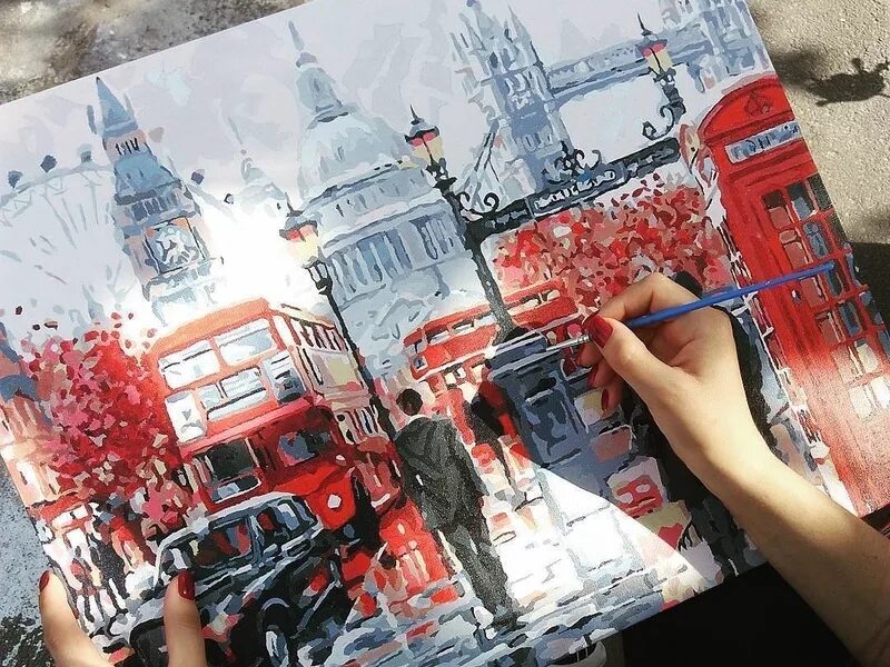 Картина по номерам под заказ по фото Как рисовать картины по номерам: подготовительный этап, техники раскрашивания и 