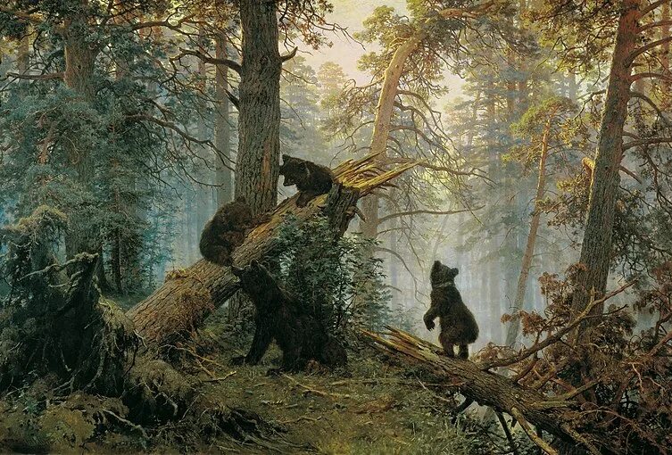 Картина шишкин лес фото Konstantin Savitsky - Wikipedia
