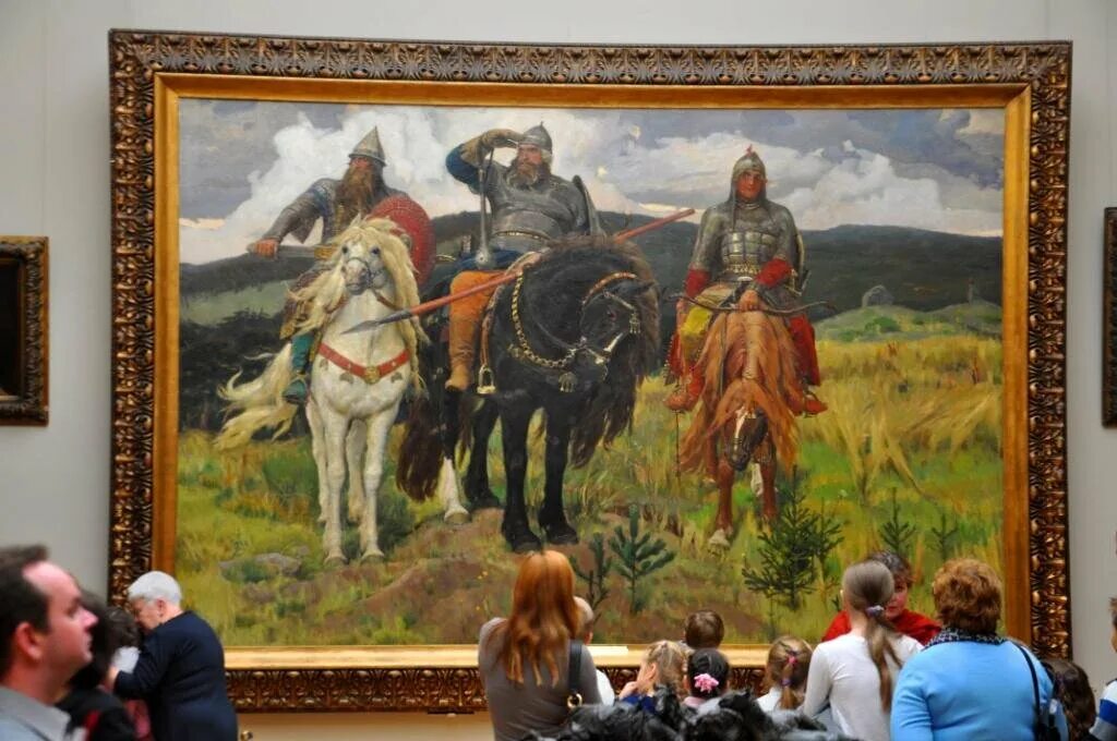 Картина три богатыря фото в хорошем качестве Про богатырей ФиалкаМонмартра Дзен