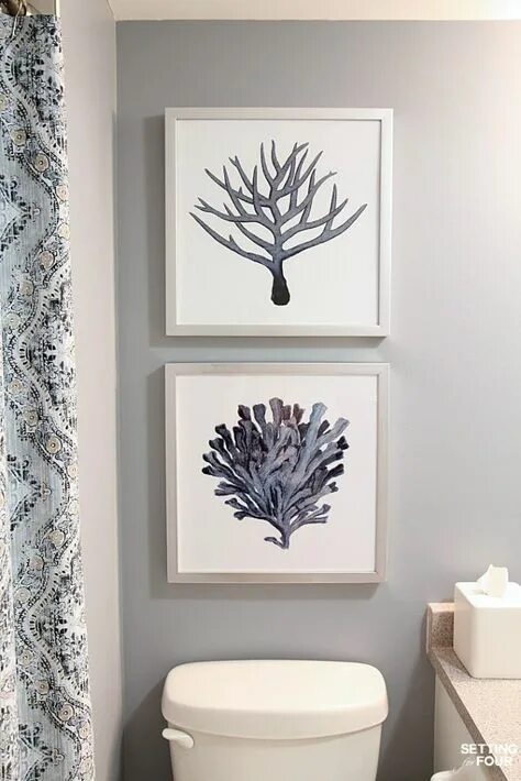Картина в интерьере ванной 10 популярных идей на тему "pictures in the bathroom" для вдохновения