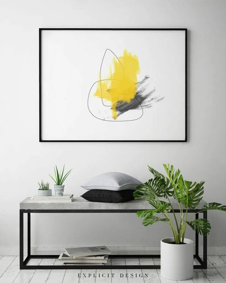Картина в стиле минимализм для интерьера Ten produkt jest niedostępny - Etsy Minimalist painting, Modern artwork, Abstrac