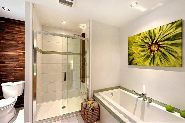 Картина в ванной комнате фото Bilder im Bad aufhängen - 40 Ideen und tolle Motive Modern bathroom decor, Moder