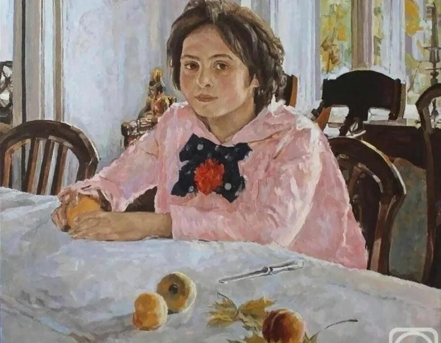 Картина валентина серова девочка с персиками фото Лекция на тему "Девочка с персиками" В. Серов 2024, Старый Оскол - дата и место 