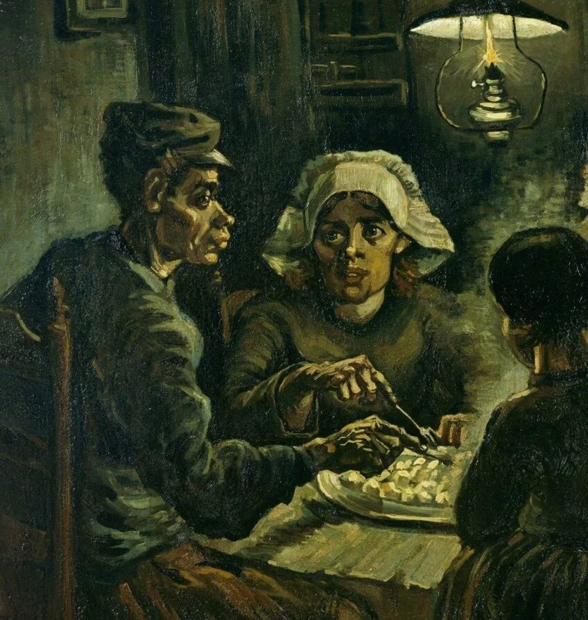 Картина ван гога едоки картофеля фото van gogh the potato eaters 1885 Cheap Sell - OFF 71