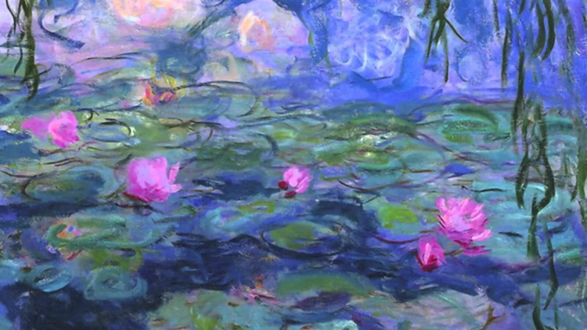 Картина воды фото Monet - Water Lilies Monet water lilies, Water lilies, Monet