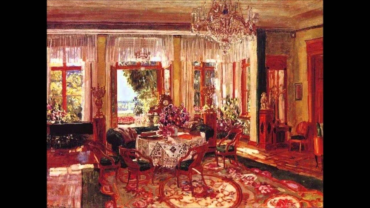 Картина жуковского гостиная с роялем фото В. А. Жуковский. К ней ("Имя где для тебя?..") - YouTube