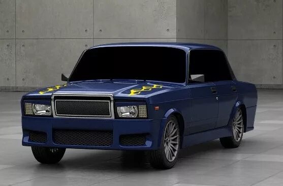 Картинка 2107 тюнинг 3D тюнинг. - Lada 21074, 1,6 л, 2005 года тюнинг DRIVE2