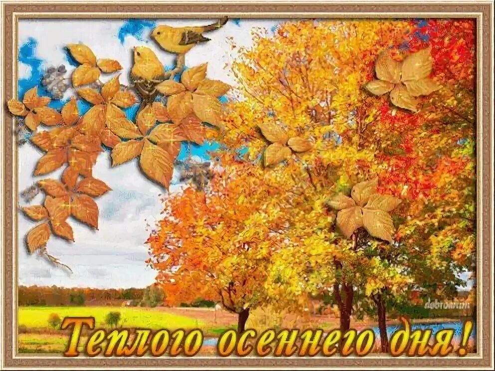 Картинка анимированная хорошего осеннего дня Pin von uD83DuDE18u0422u0430u0442 auf Осенний привет и пожеланиЯ.