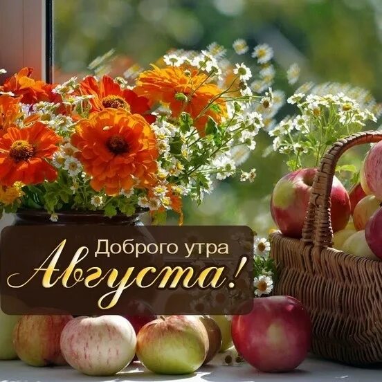 Картинка август хорошего дня С добрым утром, дорогие друзья!!! - МИР, В КОТОРОМ МЫ ЖИВЁМ!, пользователь Лилия
