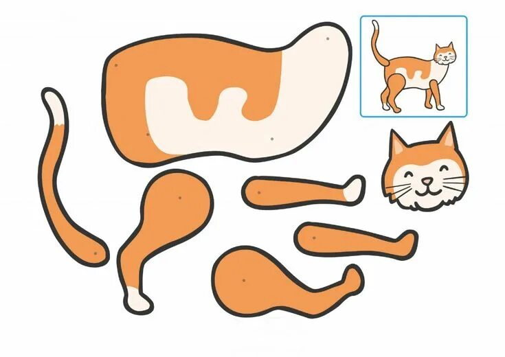 Картинка части животного для детей Hayvanlar Parça Birleştirme Harika Parça Bütün Etkinlikleri Paper dolls, Paper p