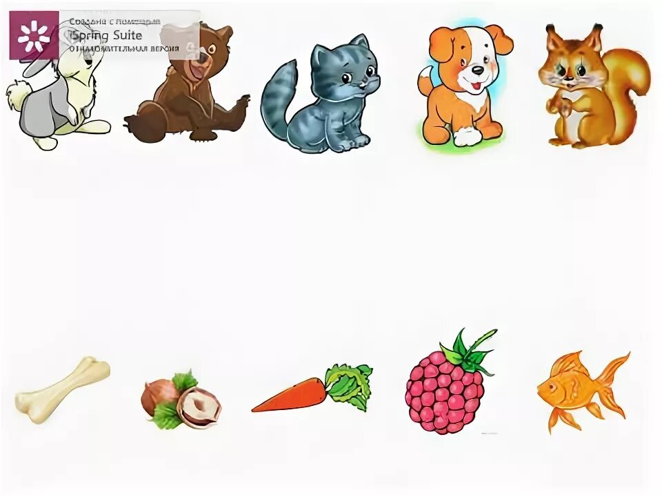 Картинка чем питаются дикие животные Игра Кто, что ест - YouTube