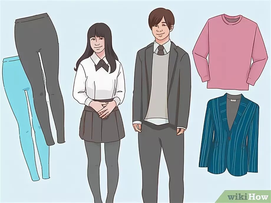 Картинка что одевать How to Dress Like an Individual at a School With a Dress Code